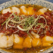  剁椒鱼片 Steamed Fish Fillets with Chopped Pickled Red Peppers