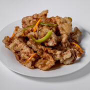 锅爆肉 Crispy Fried Pork Slices with Sweet and Sour Sauce
